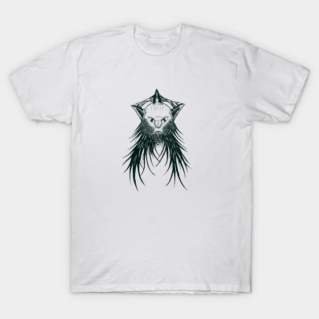 Monster Cat T-Shirt by marfuah